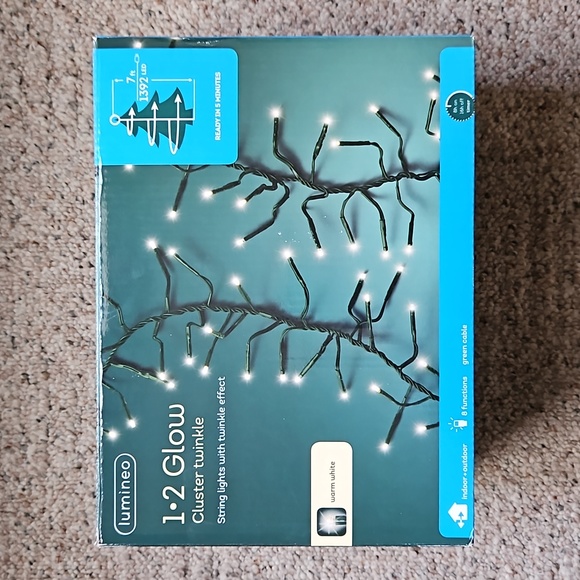 Lumineo Holiday Lumineo Cluster Twinkle Lights For 7 Ft Tree Poshmark